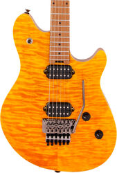 E-gitarre aus metall Evh                            Wolfgang WG Standard QM - Transparent amber