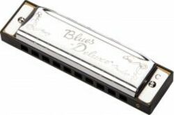 Chromatische mundharmonikas Fender Blues Deluxe C