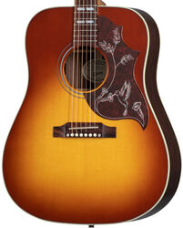Folk-gitarre Gibson Hummingbird Studio Rosewood 2023 - Rosewood burst