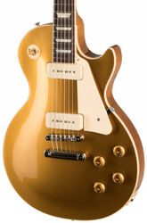 Single-cut-e-gitarre Gibson Les Paul Standard '50s P90 - Gold top