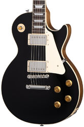 Single-cut-e-gitarre Gibson Les Paul Standard 50s Plain Top Custom Color - Ebony