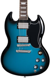 Double cut e-gitarre Gibson SG Standard '61 Custom Color - Pelham blue burst