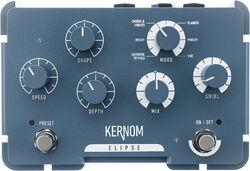 Modulation/chorus/flanger/phaser & tremolo effektpedal Kernom Elipse