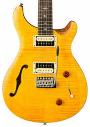 Semi-hollow e-gitarre Prs SE Custom 22 Semi-Hollow 2021 - Santana yellow