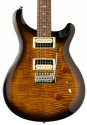 Double cut e-gitarre Prs SE Custom 24 - Black gold burst