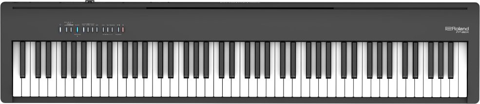 Roland Fp-30x Bk - Noir - Digital Klavier - Main picture